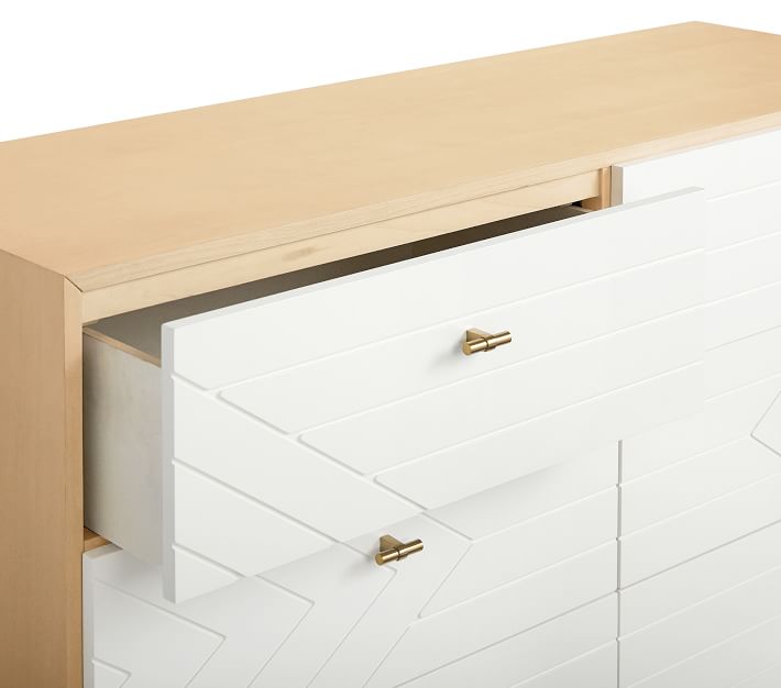 Cora Extra Wide Dresser & Topper Set