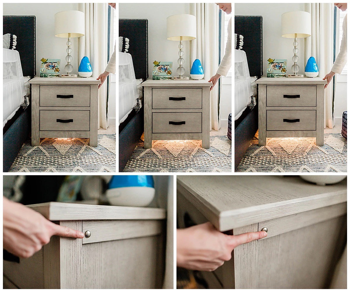 Cameo 2-Drawer Nightstand