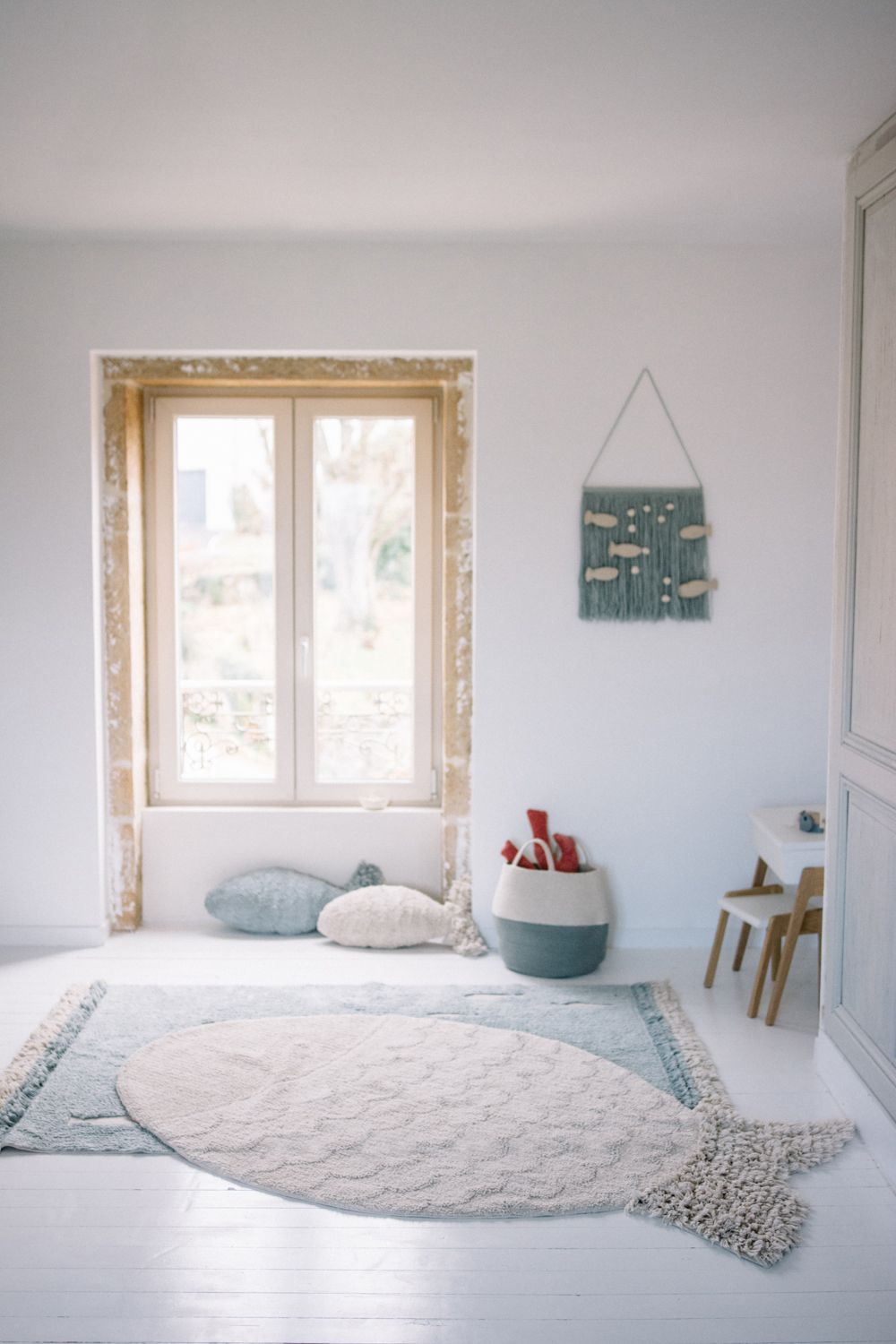 Washable Rug Ocean Shore