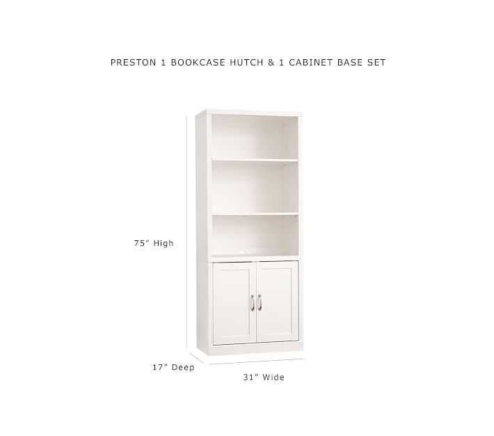 Preston Wall Bookcase Sets
