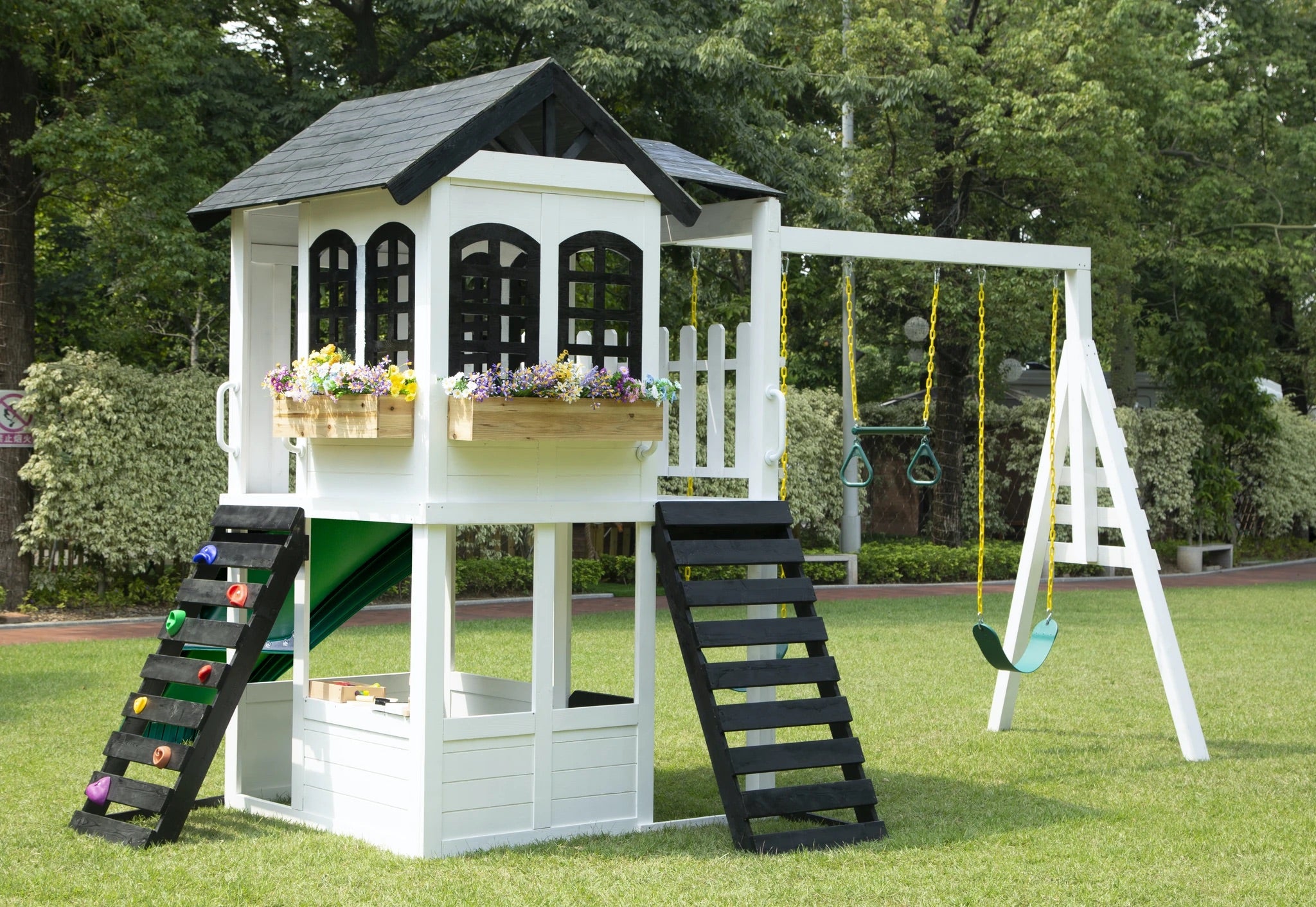 White playhouse on sale