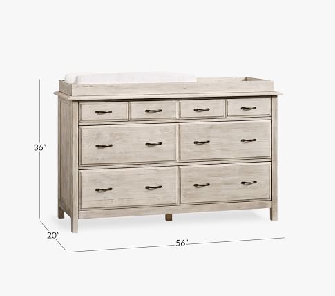 Rory Extra Wide Dresser & Topper Set