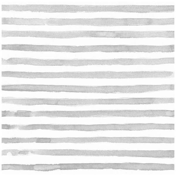 Watercolor Horizontal Stripe Wallpaper