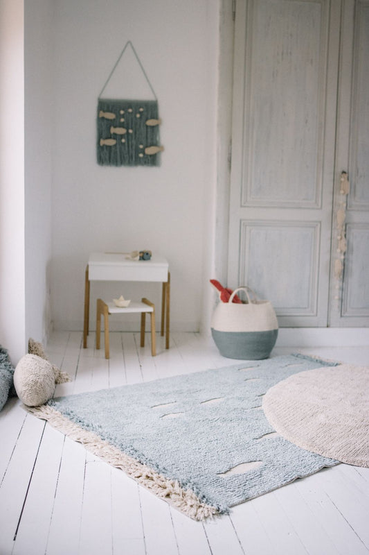 Washable Rug Ocean Shore