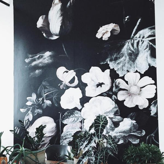 Still Life Floral Mural