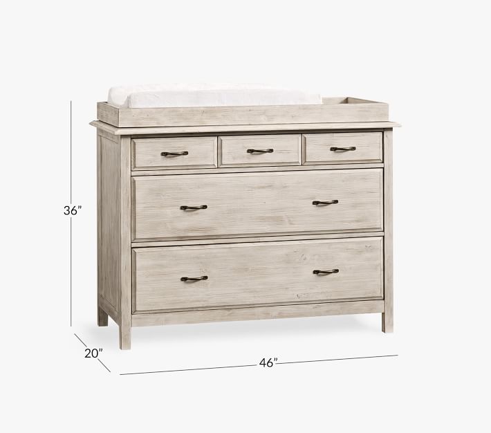 pottery barn kids dresser Rory Dresser & Topper Set, Weathered Charcoal